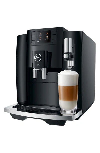 Shop Jura E8 Automatic Coffee Machine In Black