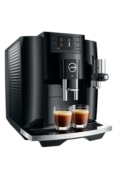 Shop Jura E8 Automatic Coffee Machine In Black