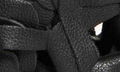 Shop Sc103 Mini Links Leather Tote In Black