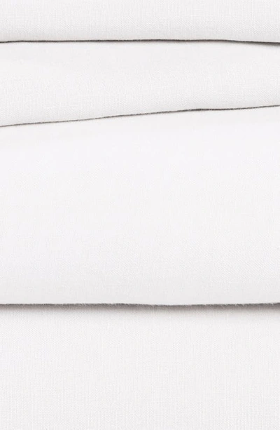 Parachute Linen Sheet Set In White