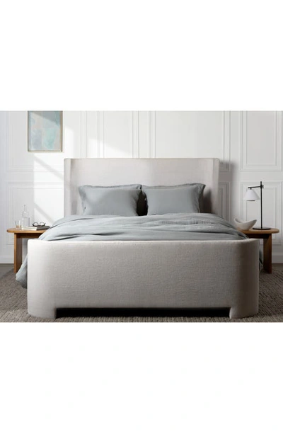 Parachute Linen Sheet Set In Slate Blue