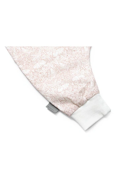 Shop Dockatot Print Cotton Pajama Romper In Pink