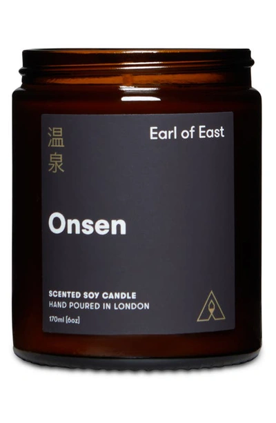 Shop Earl Of East Scented Soy Wax Candle In Onsen