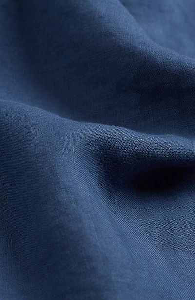Shop Piglet In Bed Linen Duvet Cover In Blueberry