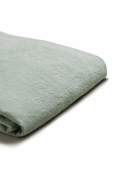 Shop Piglet In Bed Linen Sheet Set In Sage
