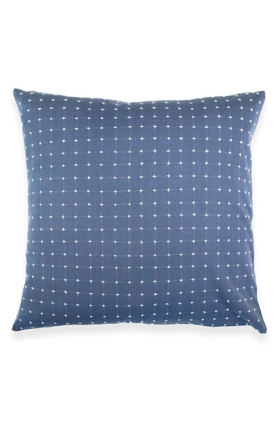 Shop Anchal Cross Stitch Accent Pillow In Slate