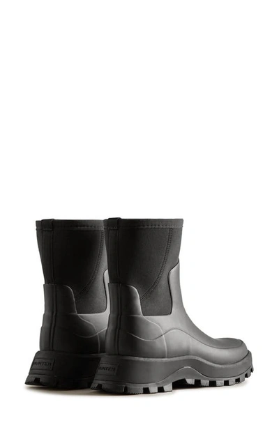 Shop Hunter City Explorer Waterproof Short Rain Boot In Black
