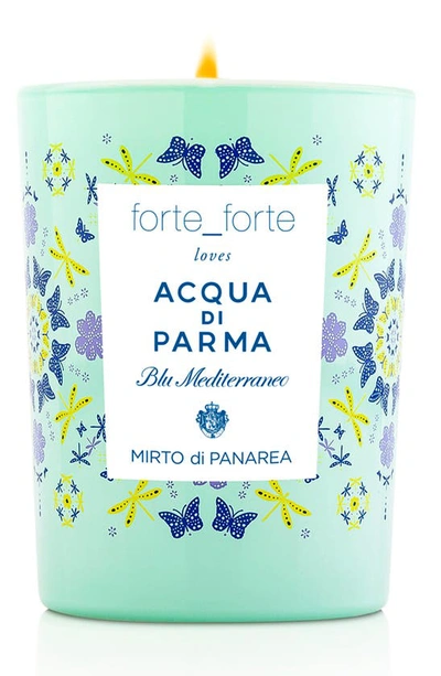 Shop Acqua Di Parma X Forte_forte Blue Mediterraneo Mirto Di Panerea Candle