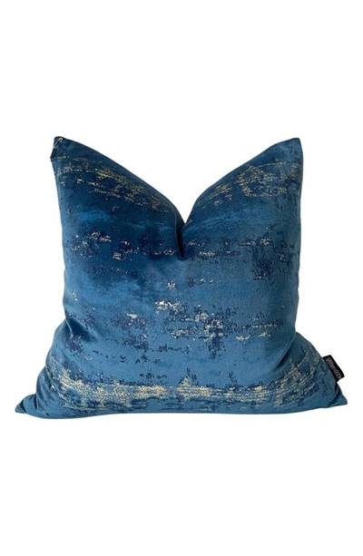 Shop Modish Decor Pillows Velvet Pillow Cover In Midnight