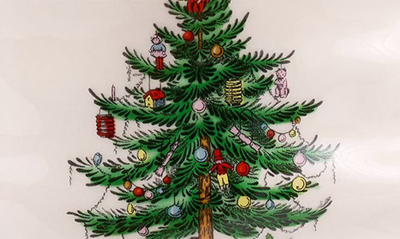 Shop Spode Christmas Tree Santa Treat Jar In Green