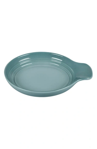 Shop Le Creuset Stoneware Spoon Rest In Sea Salt