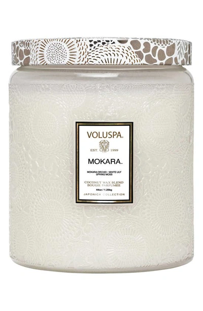 Voluspa Mokara Luxe Jar Candle In Pink
