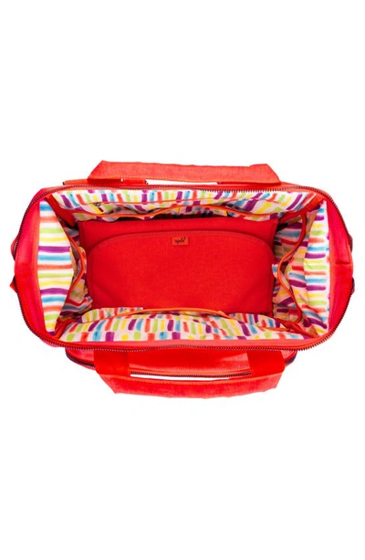 Shop Ju-ju-be Dr. Bff Convertible Diaper Bag In Neon Coral