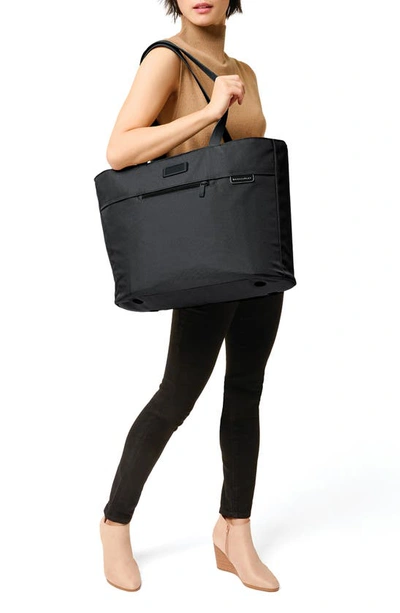 Briggs & Riley Baseline Traveler Tote Bag In Black