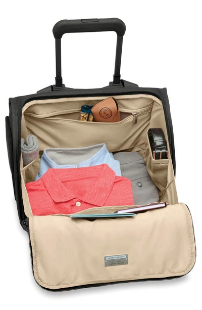 Briggs & Riley Baseline 2-wheel Cabin Bag In Black