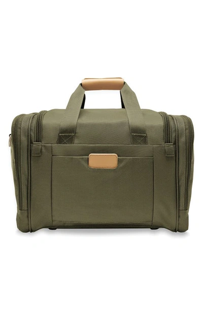 Shop Briggs & Riley Baseline Underseat Duffle Bag In Olive