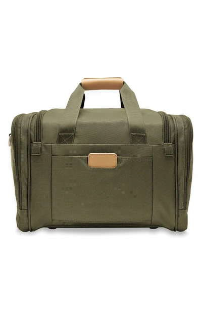 Briggs & Riley Baseline Underseat Duffel Bag In Olive