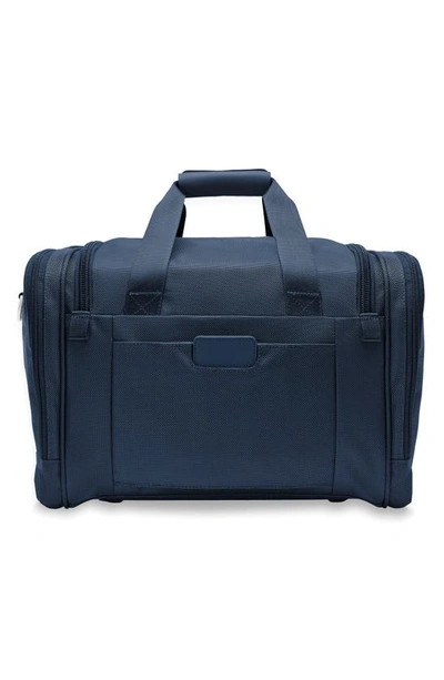 Briggs & Riley Baseline Underseat Duffel Bag In Navy