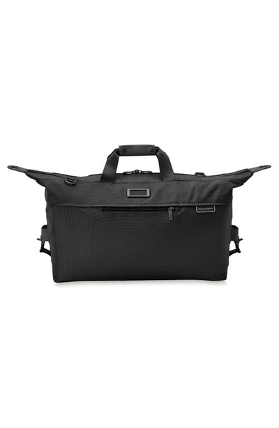 Briggs & Riley Baseline Weekend Duffle Bag In Black