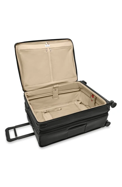 Briggs & Riley Baseline 29-inch Large Expandable Spinner Suitcase In Black