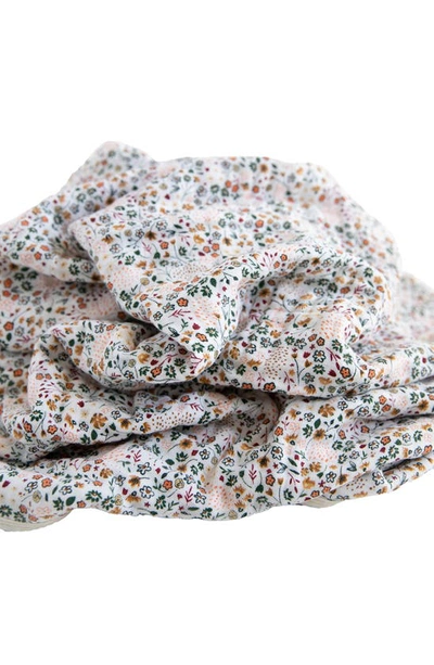 Little Unicorn Original Cotton Muslin Quilt In Pressed Petals