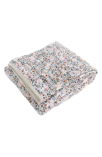 Shop Little Unicorn Original Cotton Muslin Quilt In Pressed Petals