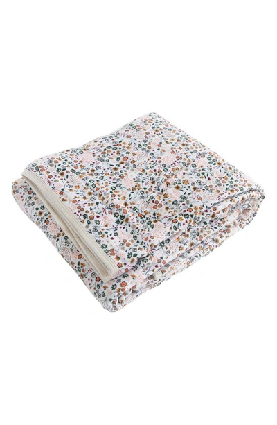 Shop Little Unicorn Original Cotton Muslin Quilt In Pressed Petals