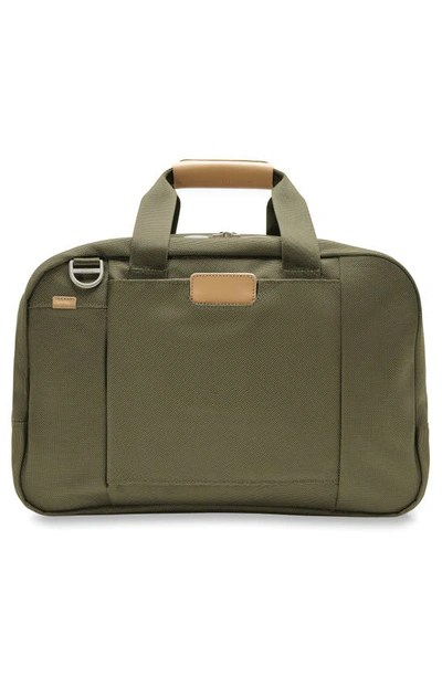 Shop Briggs & Riley Baseline Executive Travel Duffle In Olive