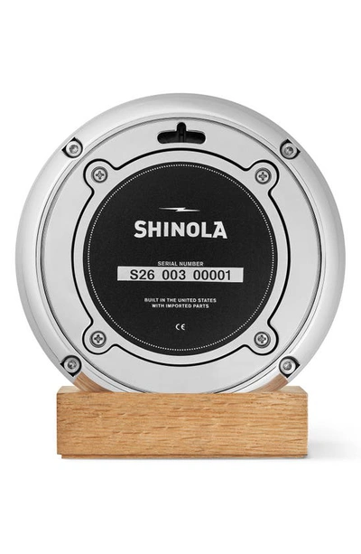 Shinola Runwell 6 Desk Clock In Green