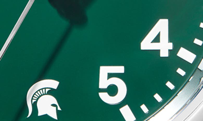 Shinola Runwell 6 Desk Clock In Green