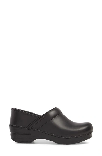 Shop Dansko 'professional' Oiled Leather Clog In Black Cabrio