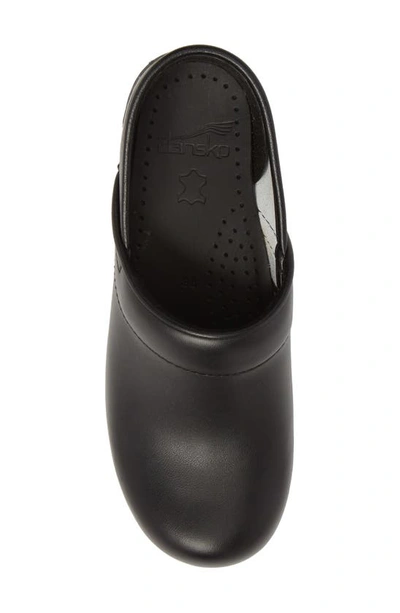 Shop Dansko 'professional' Oiled Leather Clog In Black Cabrio