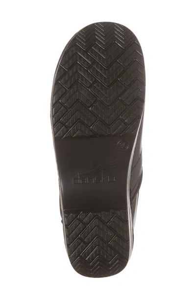 Shop Dansko 'professional' Oiled Leather Clog In Black Cabrio