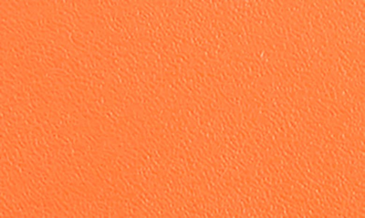Royce New York Leather Vaccine Card & Passport Holder In Orange