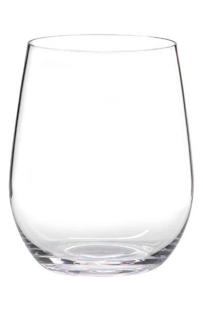 Shop Riedel The O Viognier & Chardonnay Wine Tumbler In Clear