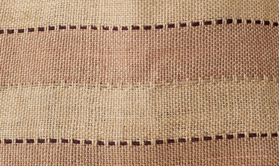 Will And Atlas Khari Wide Market Shopper Jute Tote In Spice