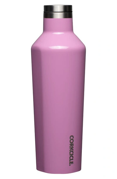 Shop Corkcicle 16-ounce Insulated Canteen In Orchid