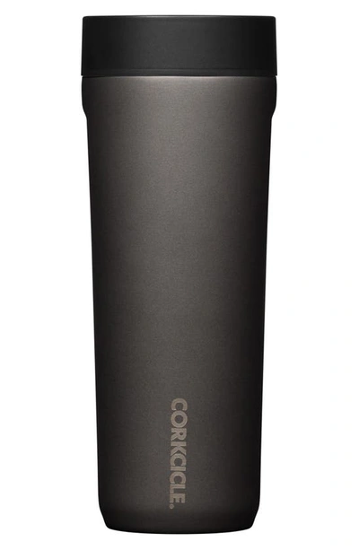Corkcicle Insulated Travel Cup In Ceramic Slate