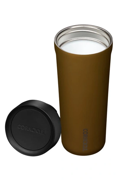 Shop Corkcicle 17-ounce Commuter Tumbler In Ceramic Gold