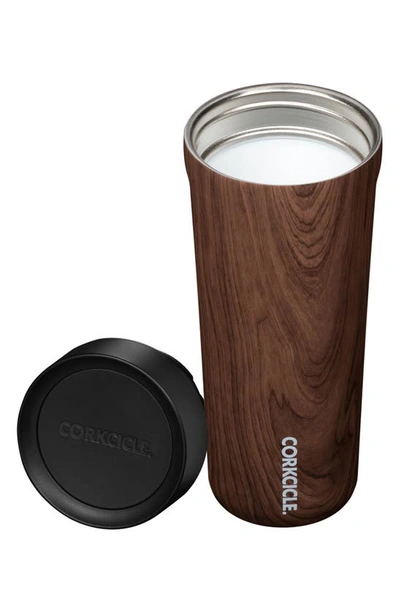 Shop Corkcicle 17-ounce Commuter Tumbler In Walnut Wood
