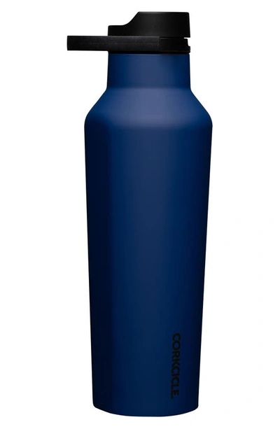 Shop Corkcicle 20-ounce Sport Canteen In Midnight Navy