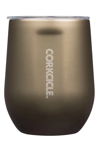 Shop Corkcicle 12-ounce Insulated Stemless Wine Tumbler In Prosecco