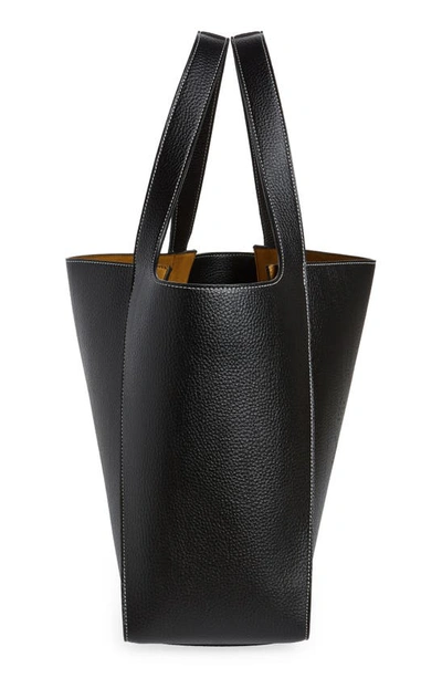 Stella Mccartney Stella Mc Cartney Stella Logo Tote Bag In 1000 - Black