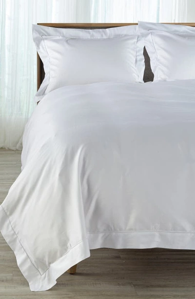 Shop Sferra Fiona Duvet Cover In White