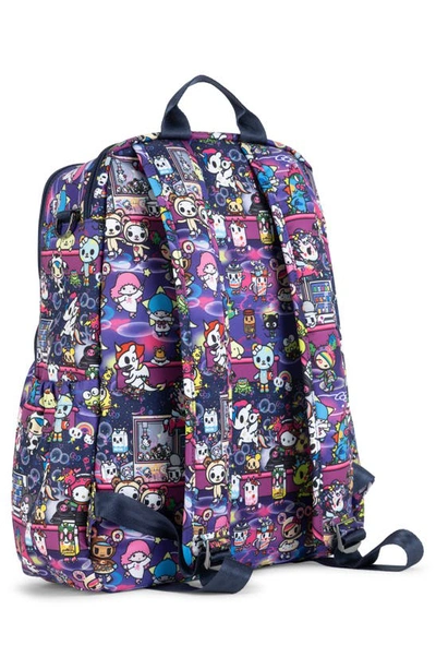 Shop Ju-ju-be Zealous Water Resistant Diaper Backpack In Roller Disco Dreaming