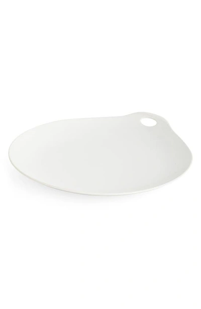 Nambe Portables Round Platter In White