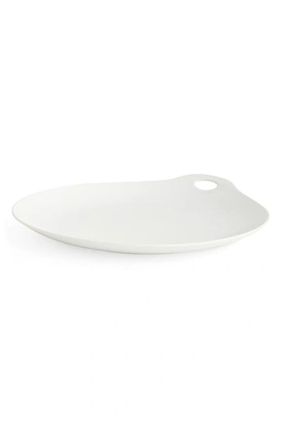 Nambe Portables Round Platter In White