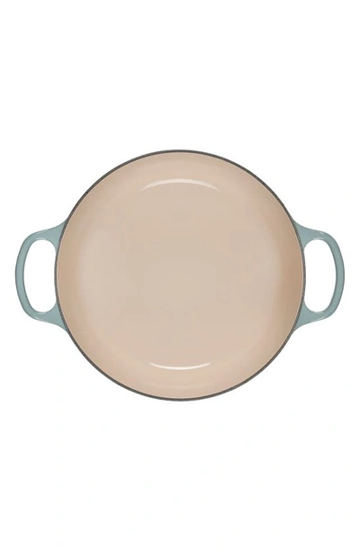 Le Creuset 6.75-qt. Round Wide Dutch Oven In Sea Salt