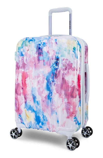 Shop Vacay Link Watercolor 20-inch Hardside Spinner Carry-on In Multi