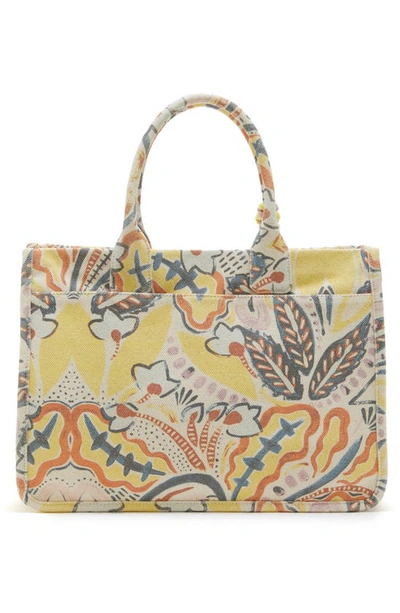 Shop Vince Camuto Orla Canvas Tote In Painterly Multi